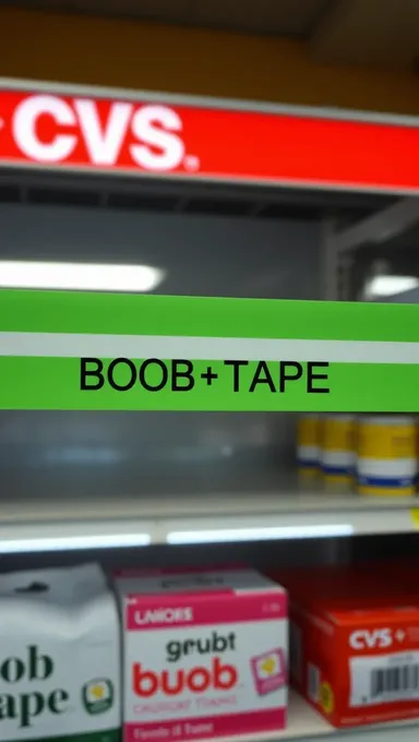 Boob Tape CVS: A Reliable Choice