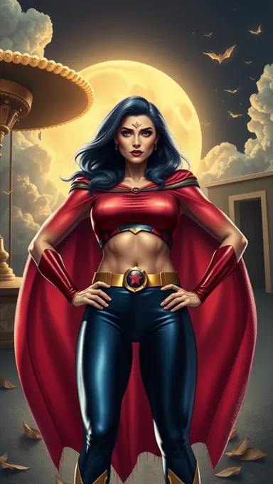 Boob-tastic Superheroine: Huge Boob Hero