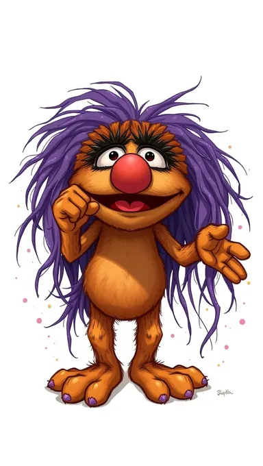 Boober Fraggle: A Muppet Character