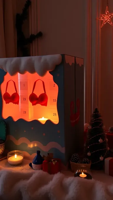 Boobs Advent Calendar: Christmas Gift for Women