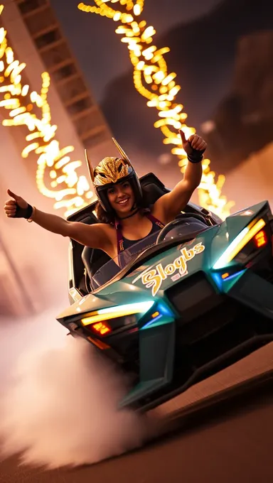 Boobs Get Launched on Slingshot Ride Adventure