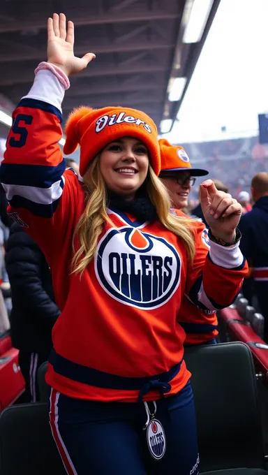 Boobs of Edmonton Oilers Fan Culture