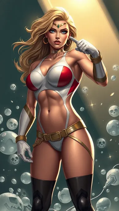 Boobs of Power Girl's Heroism