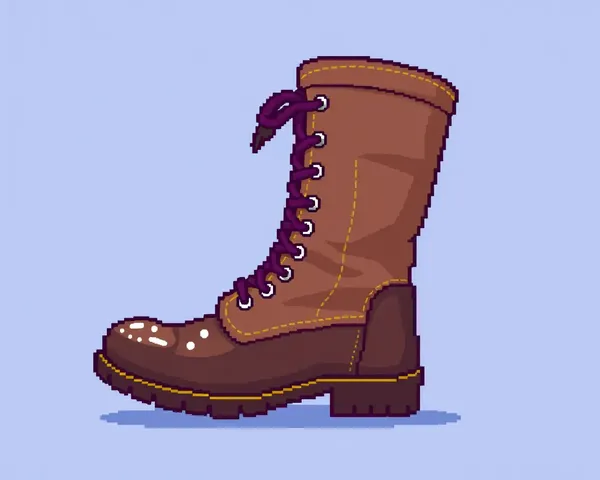 Boot Pixel Art Png Graphics