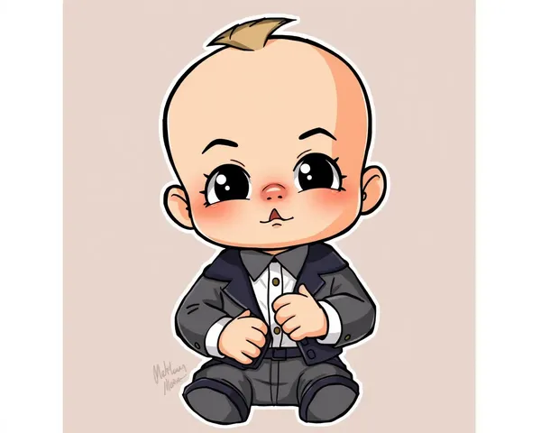 Boss Baby PNG Graphic Design