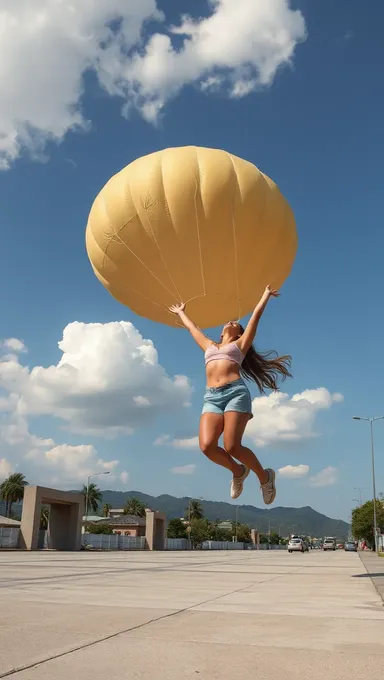 Bouncing Giant Boobs Bring Joy