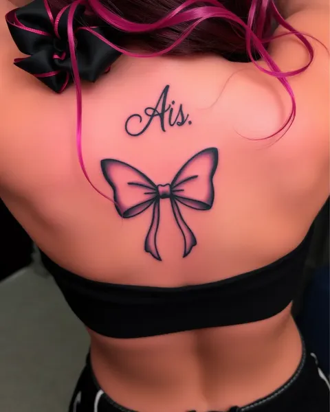 Bow Tattoos: A Form of Self-Discovery