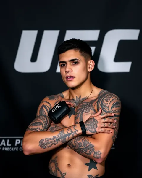 Brazilian UFC Featherweights' Body Art on Display