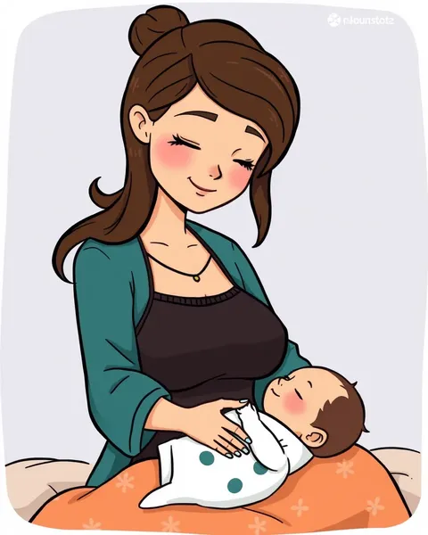 Breastfeeding Cartoon Picture: Breaking Social Stigmas