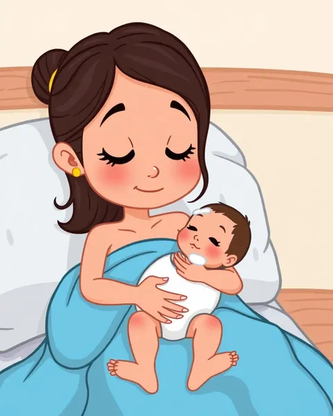 Breastfeeding Cartoon Picture: Celebrating Motherhood