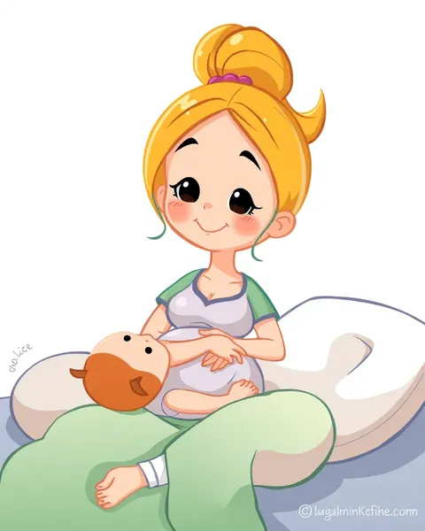 Breastfeeding Cartoon Picture: Educational and Fun