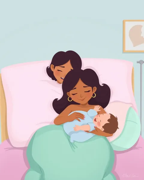 Breastfeeding Cartoon Pictures Showcase Realistic Nourishment Scenes