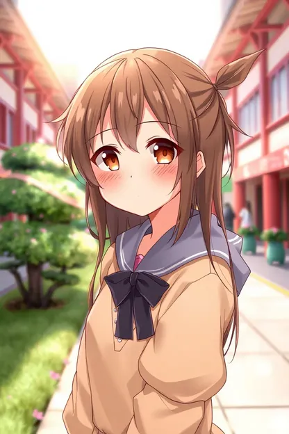 Brown Girl Natsuki's Appearance