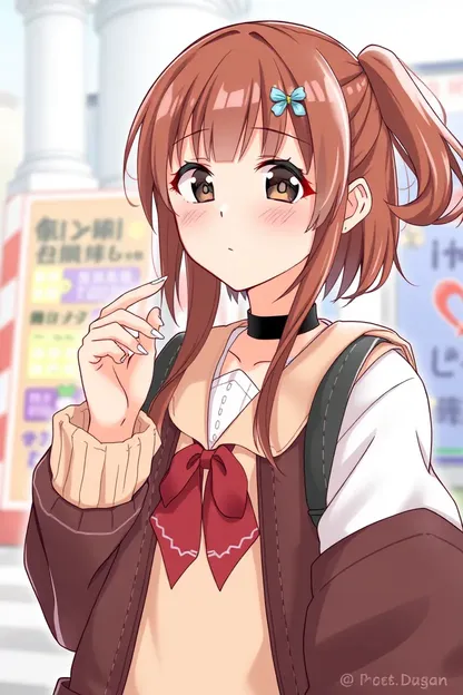 Brown Girl Natsuki's Description