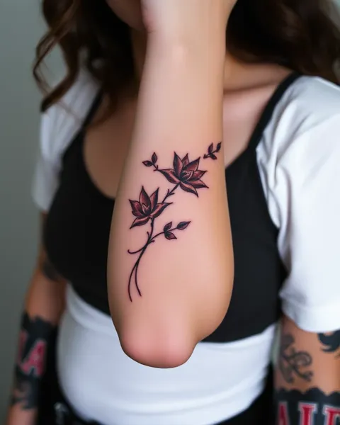 Brown Ink Tattoo: Artistic Body Expression