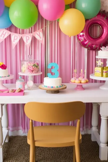 Budget 3rd Birthday Party Ideas for a Girl