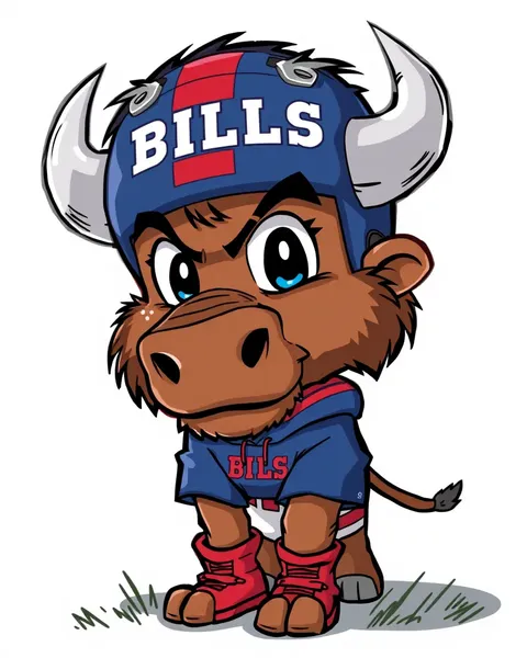 Buffalo Bills Cartoon Images for Commercial Use