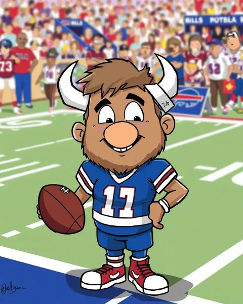 Buffalo Bills Cartoon Images for Fans and Collectors