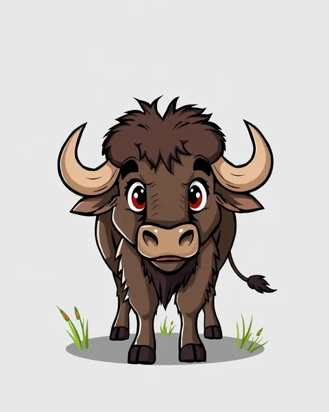 Buffalo Cartoon Images for Kids Entertainment