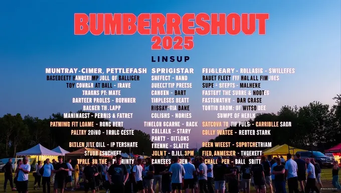 Bumbershoot 2025 Festival Lineup Announced