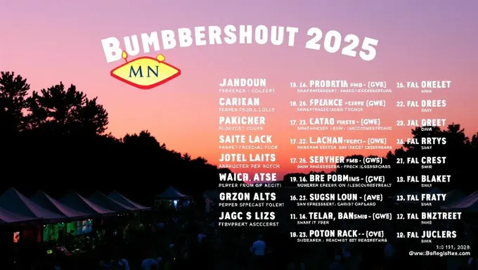 Bumbershoot 2025 Lineup Announced