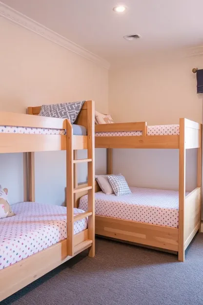 Bunk Beds for Girls' Storage Solutions