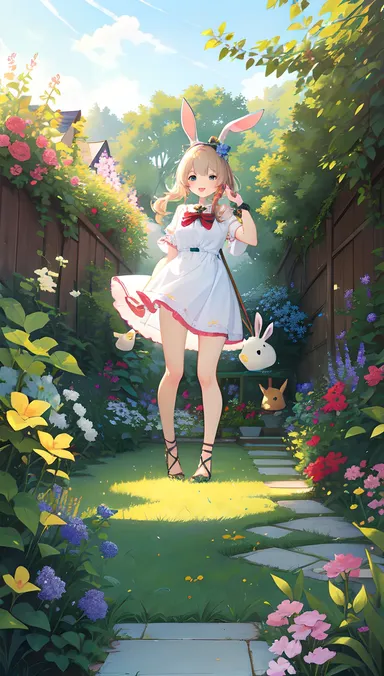 Bunny Garden Hentai: Whimsical Whimsy of Erogenous Delight