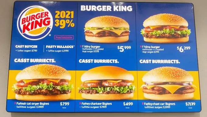 Burger King Menu 2025 Breakfast Options Expanded