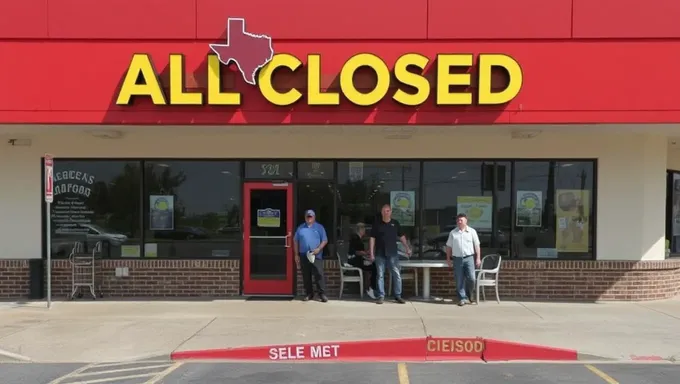 Businesses in Texas to Close by 2025