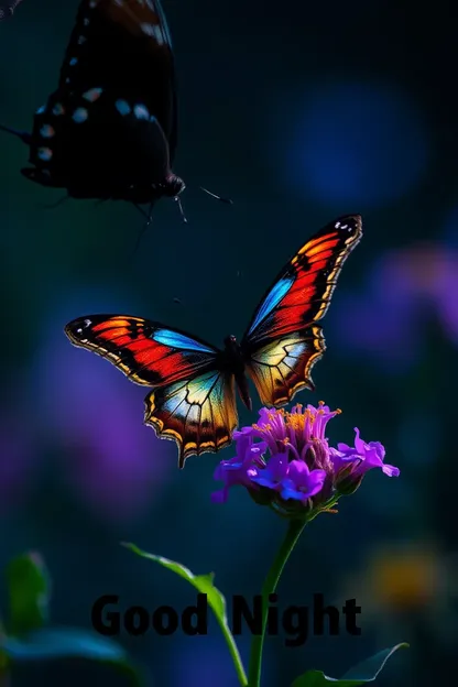 Butterfly Good Night Images HD