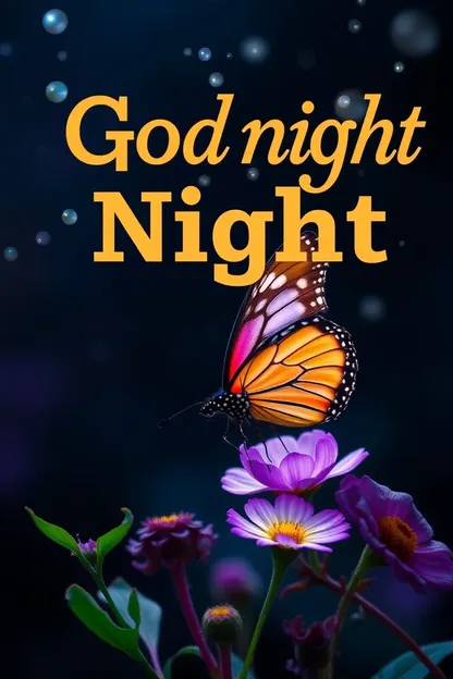 Butterfly Good Night Images Wallpapers