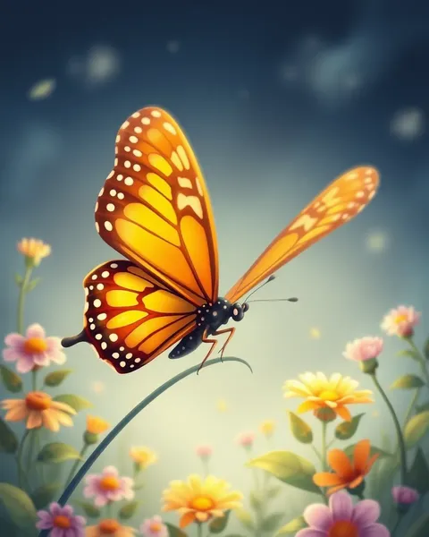 Butterfly Pictures Cartoon Artwork Display