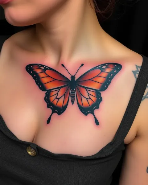 Butterfly Trad Tattoo: Emotional Connection and Self-Expression