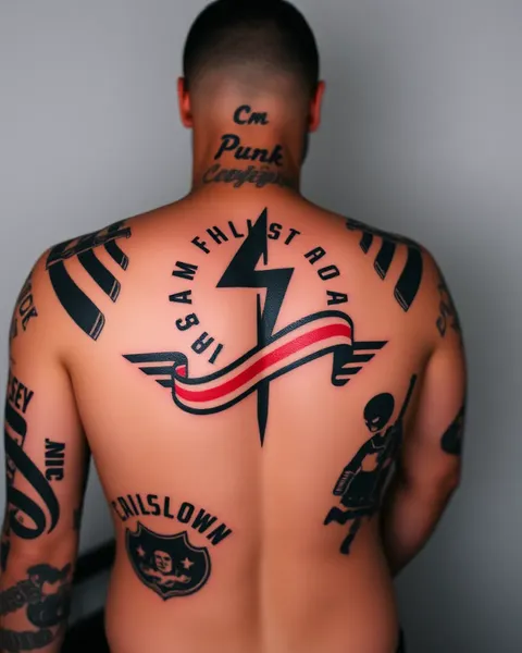 CM Punk's Body Art Collection