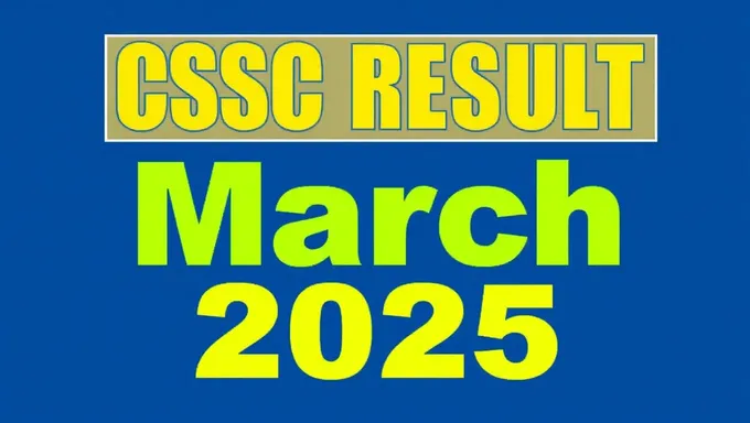 CSC Result March 2025 Declared Online Now