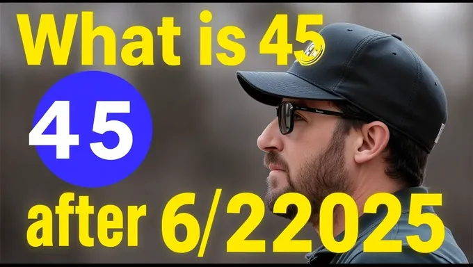 Calculate 45 Days After June 22, 2025