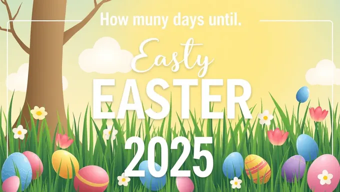 Calculate Days Until Easter 2025: A Simple Guide