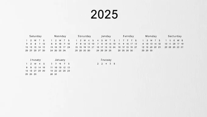 Calendar 2025 Holidays and Celebrations for Your Diary