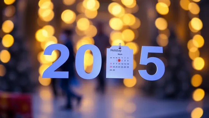 Calendar 2025 with Holidays and Observances Released