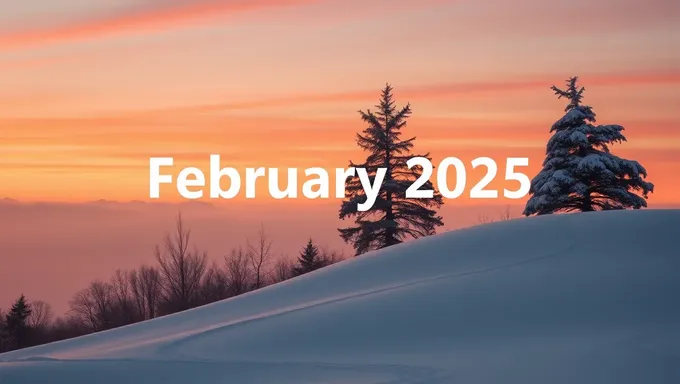 Calendar for February 2025 Same Text