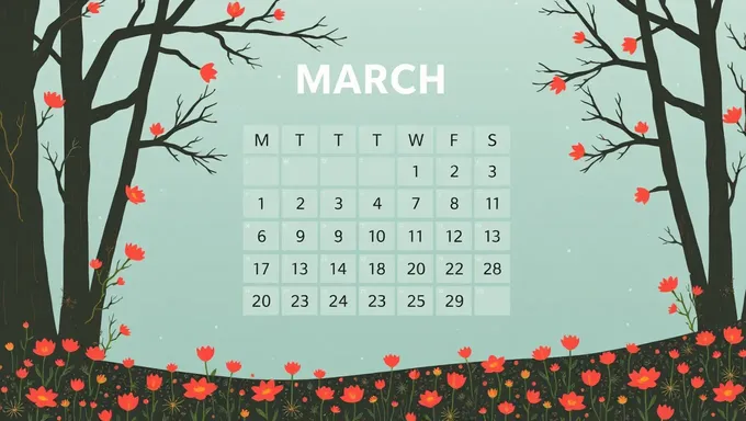 Calendar for March 2025: Upcoming Birthdays and Events