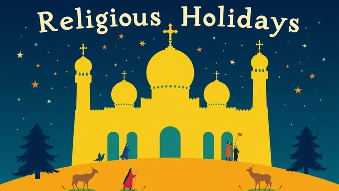 Calendar of Religious Holidays 2024-2025 Dates