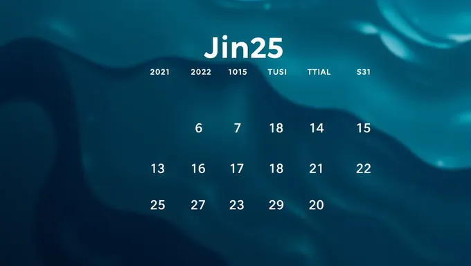 Calendario Junio 2025: Calendario for June 2025