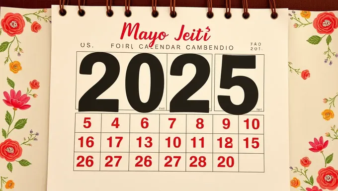 Calendario Mayo 2025: Title Repeated Again