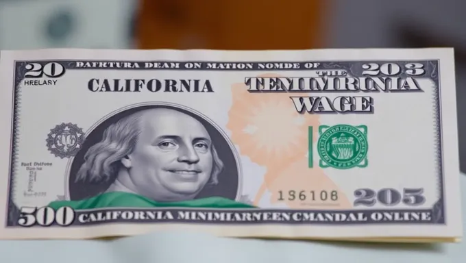 California's 2025 Minimum Wage Rises to $20