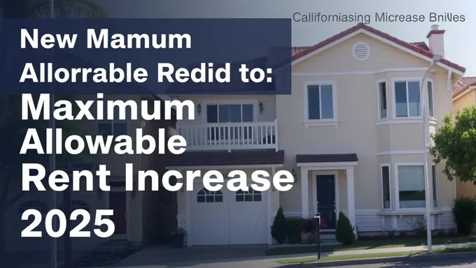 California's New Rent Increase Guide for 2025-2025