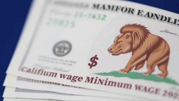 California Minimum Wage 2025 Hikes to $20