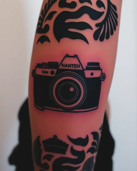 Camera Body Art: Tattoo Designs for Creative Souls