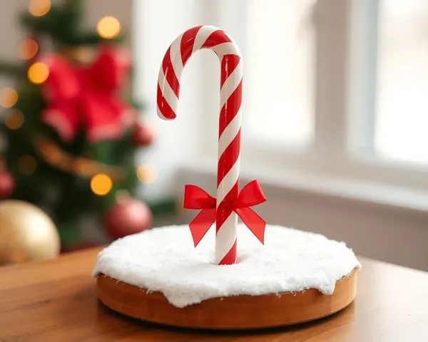 Candy Cane PNG Graphic Design