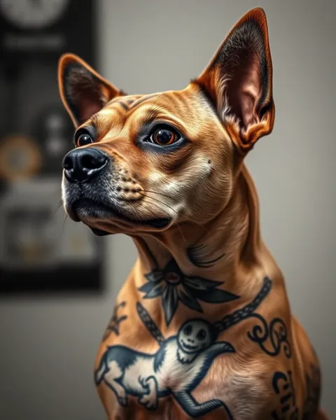 Canine Tattoo: Beautiful Designs for Furry Friends